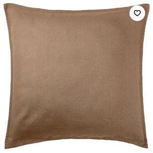 Ikea dark beige pillow case 26x26